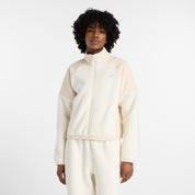Fleecejacke HIGH PILE - PEF-White - Creme