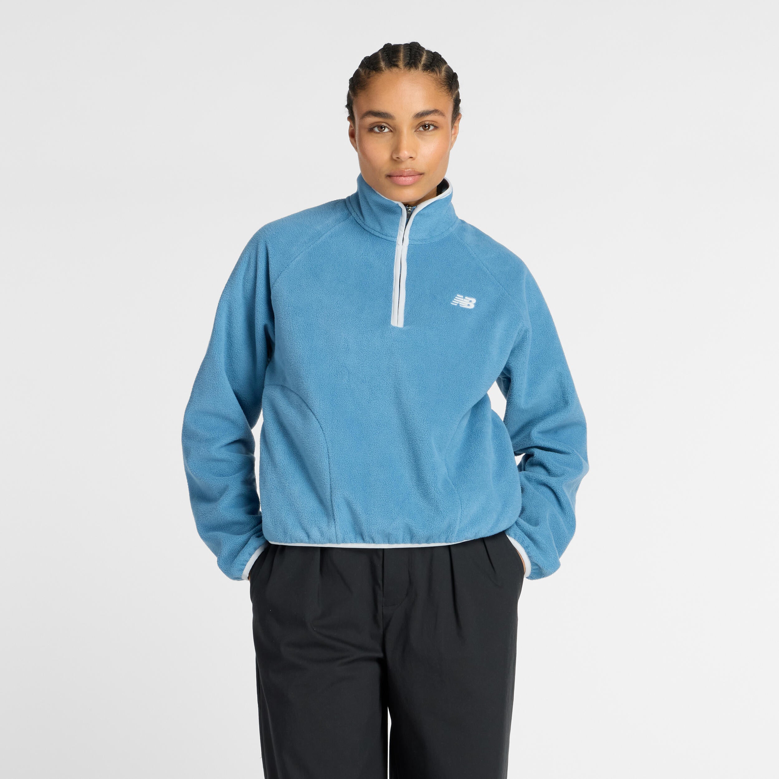 Fleecepullover POLAR FLEECE - SRU-Blue - Blau