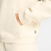 Sweatshirt REIMAGINED aus Bauwmollmix - LIN-Beige - Creme