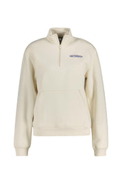 Sweatshirt REIMAGINED aus Bauwmollmix - LIN-Beige - Creme