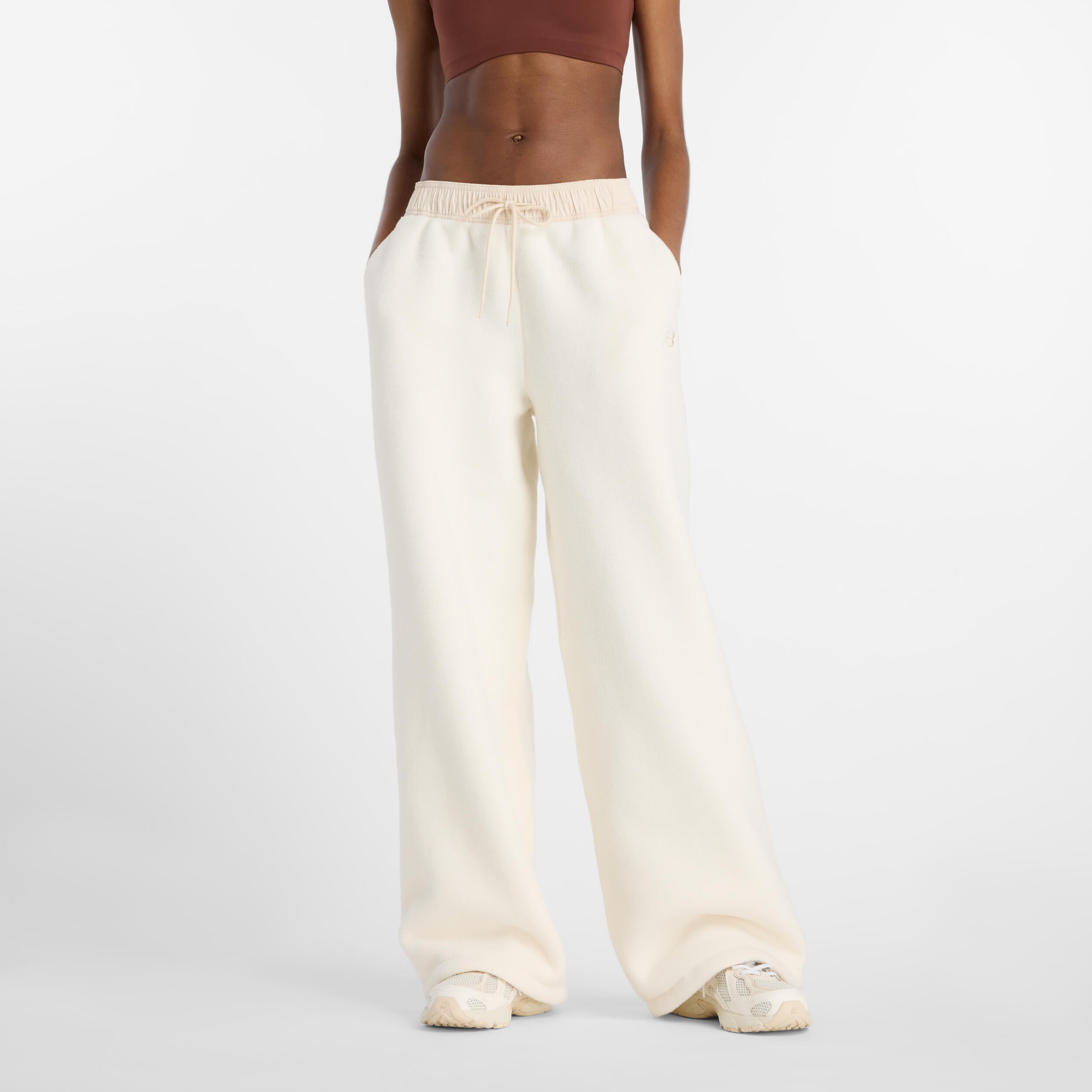 Jogginghose Relaxed Fit - PEF-White - Creme