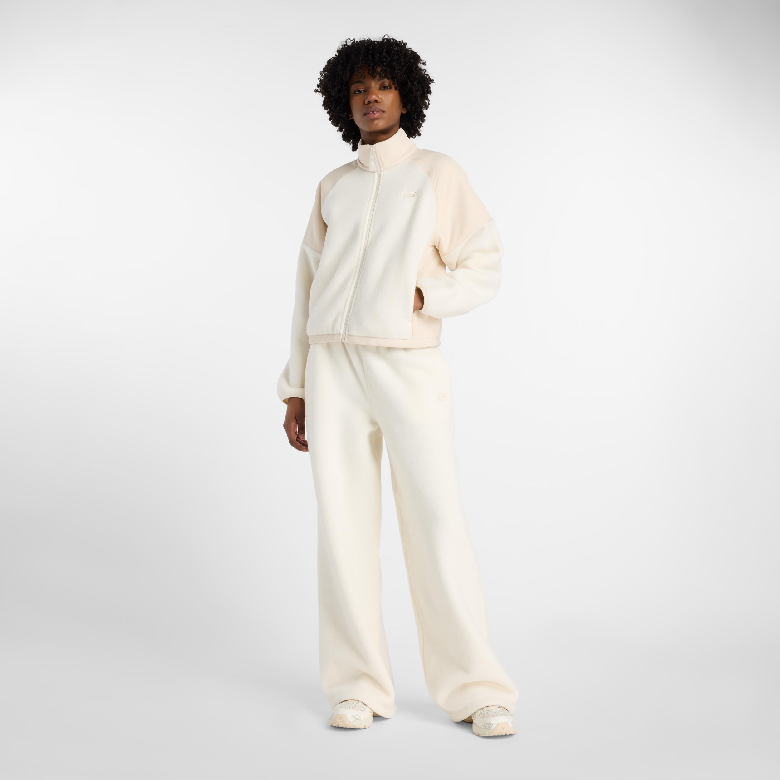 Jogginghose Relaxed Fit - PEF-White - Creme