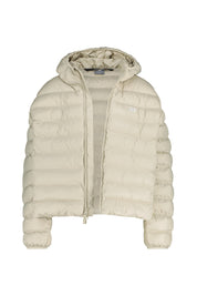 Steppjacke mit Kapuze - SHY-Grey - Grau