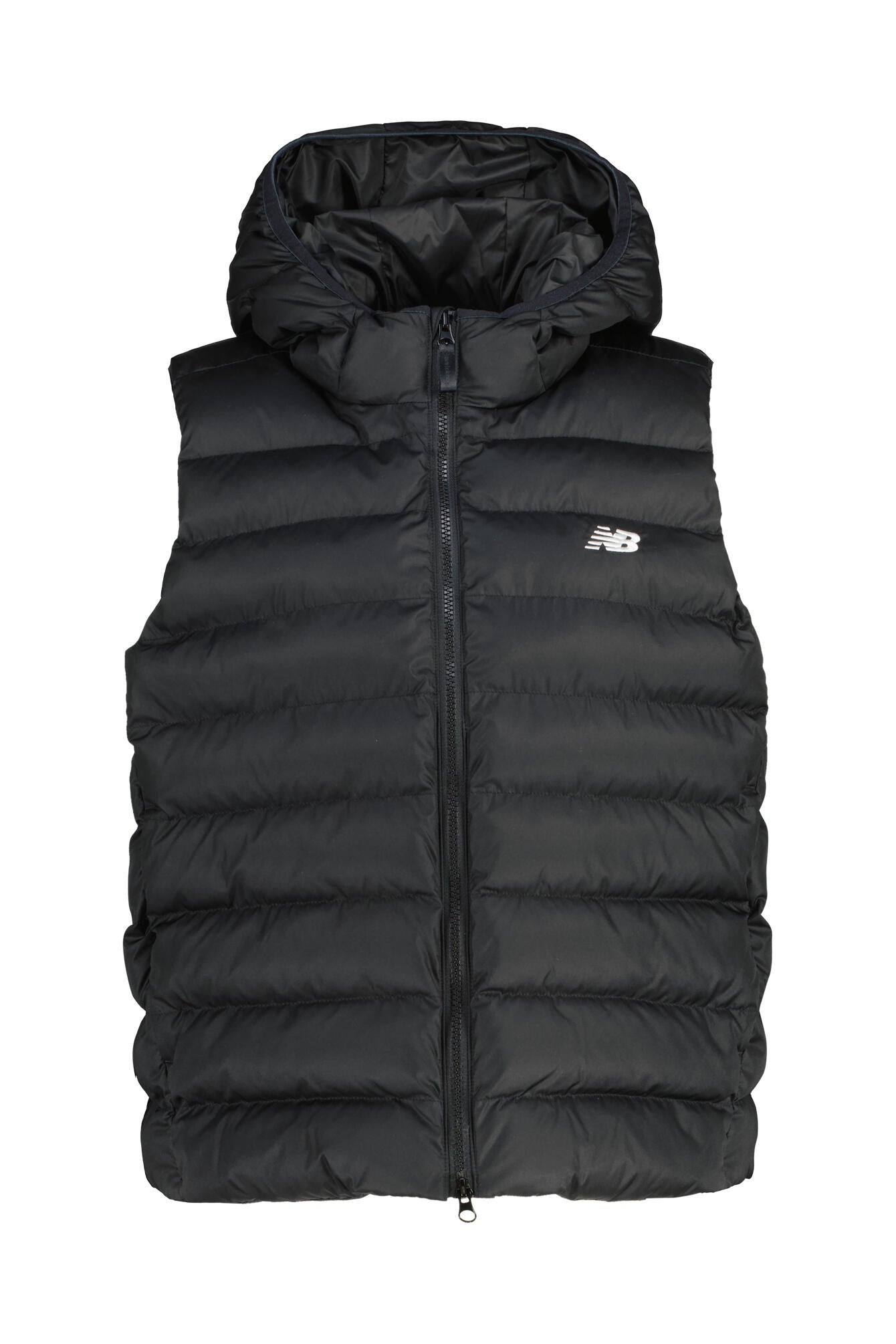 Steppweste mit Kapuze - BK-Black - Schwarz