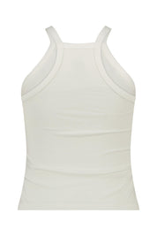 Top aus Baumwolle - SST-SST - Weiß