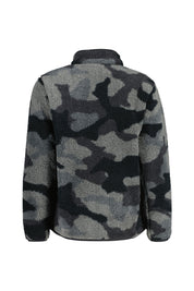 Fleecejacke RUGGED RIDGE HIGH PILE - 011-Black Mod Camo - Grau