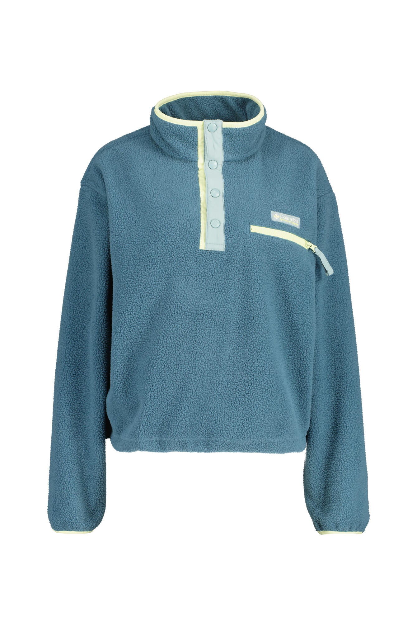 Fleecepullover HELVETIA II - 429-Everblue, Crushed Blue, Ci - Blau