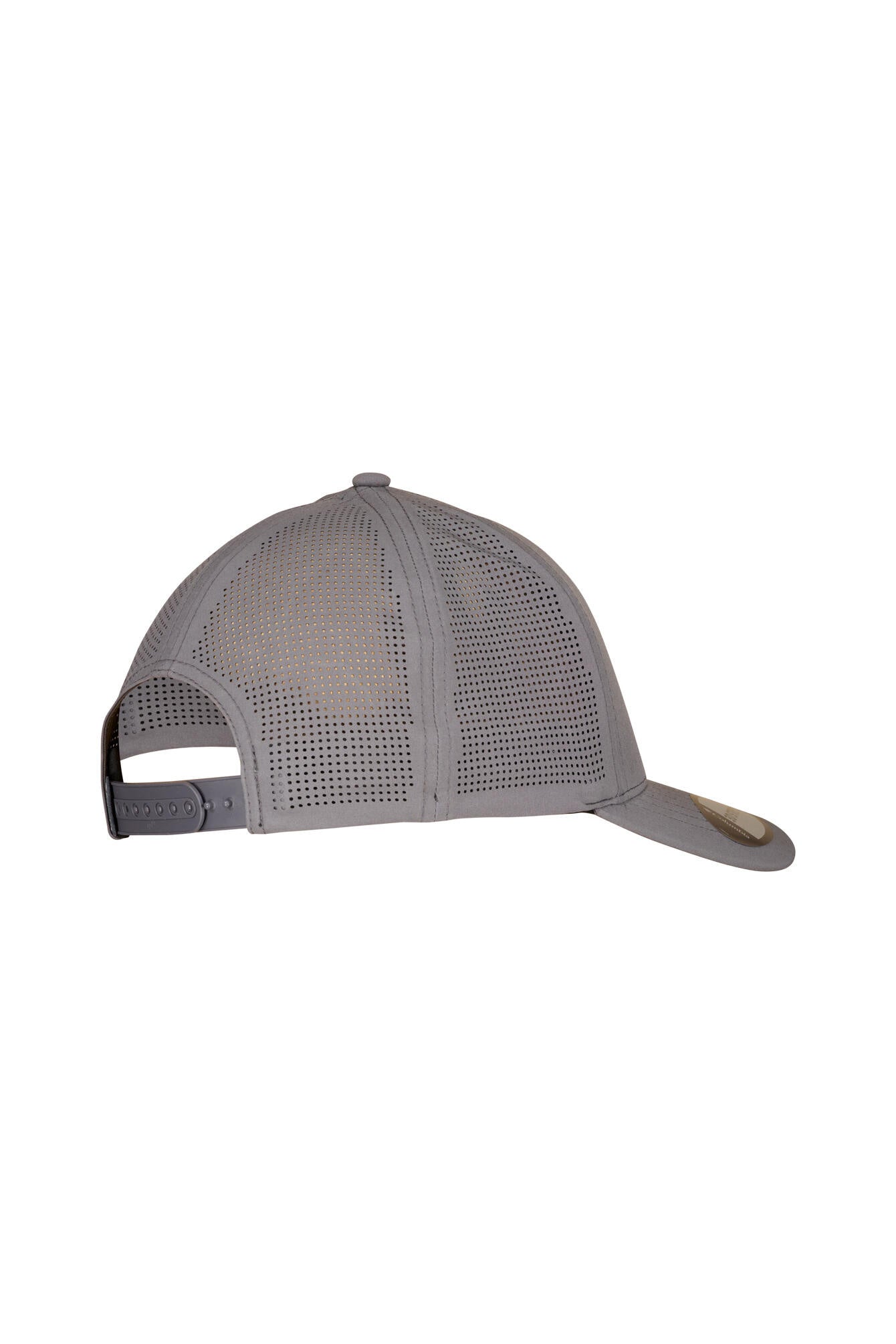 Cap mit Logopatch - 023-City Grey, Brandmark Badge - Grau