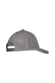 Cap mit Logopatch - 023-City Grey, Brandmark Badge - Grau