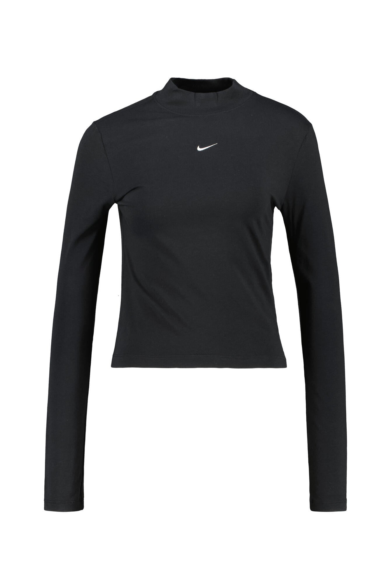 Funktionsshirt mit Stehkragen - 013-BLACK/WHITE - Schwarz