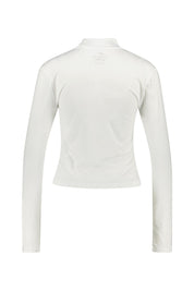 Funktionsshirt mit Stehkragen - 101-WHITE/BLACK - Weiß