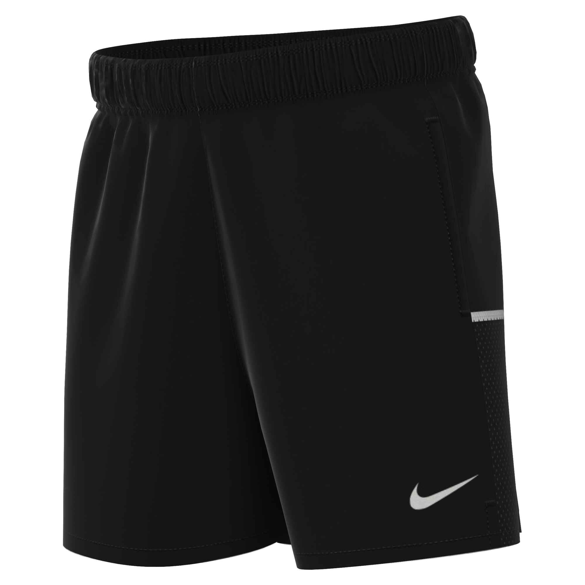 Funktionsshorts Regular Fit - 010-BLACK/BLACK/REFLECTIVE SIL - Schwarz