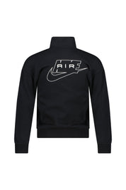 Sweatshirtjacke AIR aus Baumwolle - 010-BLACK/WHITE/WHITE - Schwarz