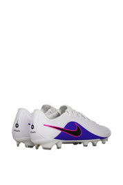 Fußballschuhe TIEMPO MAESTRO ACADEMY FG/MG - 146-WHITE/BLACK-RACER BLUE-PIN - Weiß