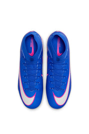 Fußballschuhe MERCURIAL SUPERFLY 10 ACADEMY - 446-RACER BLUE/WHITE - Blau