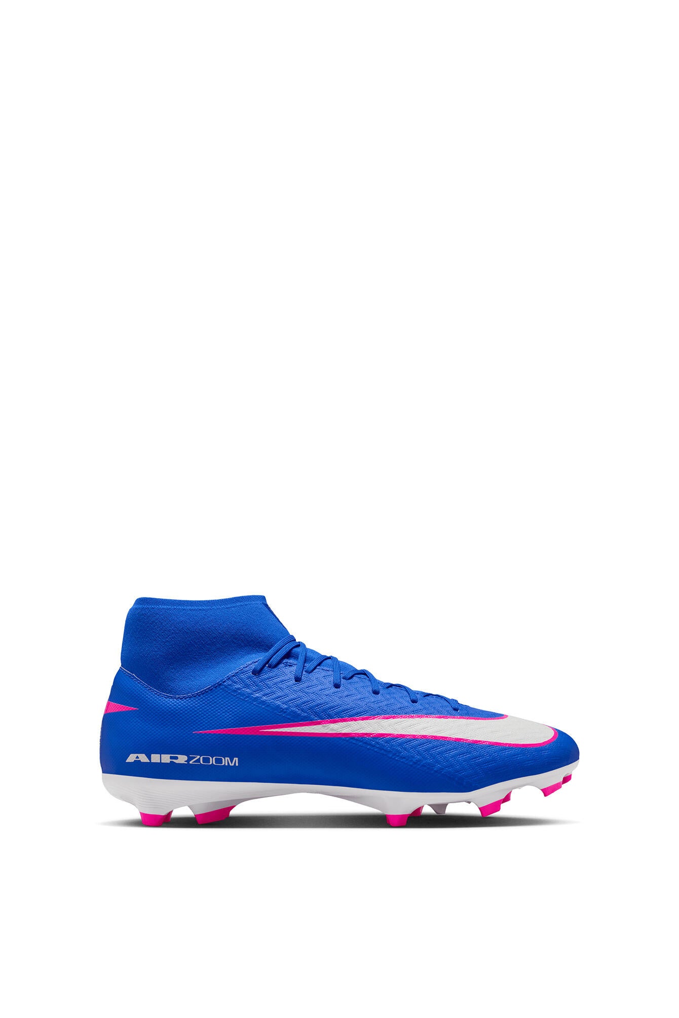 Fußballschuhe MERCURIAL SUPERFLY 10 ACADEMY - 446-RACER BLUE/WHITE - Blau