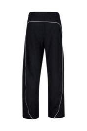 Jogginghose aus Baumwolle - 010-BLACK/WHITE/WHITE - Schwarz