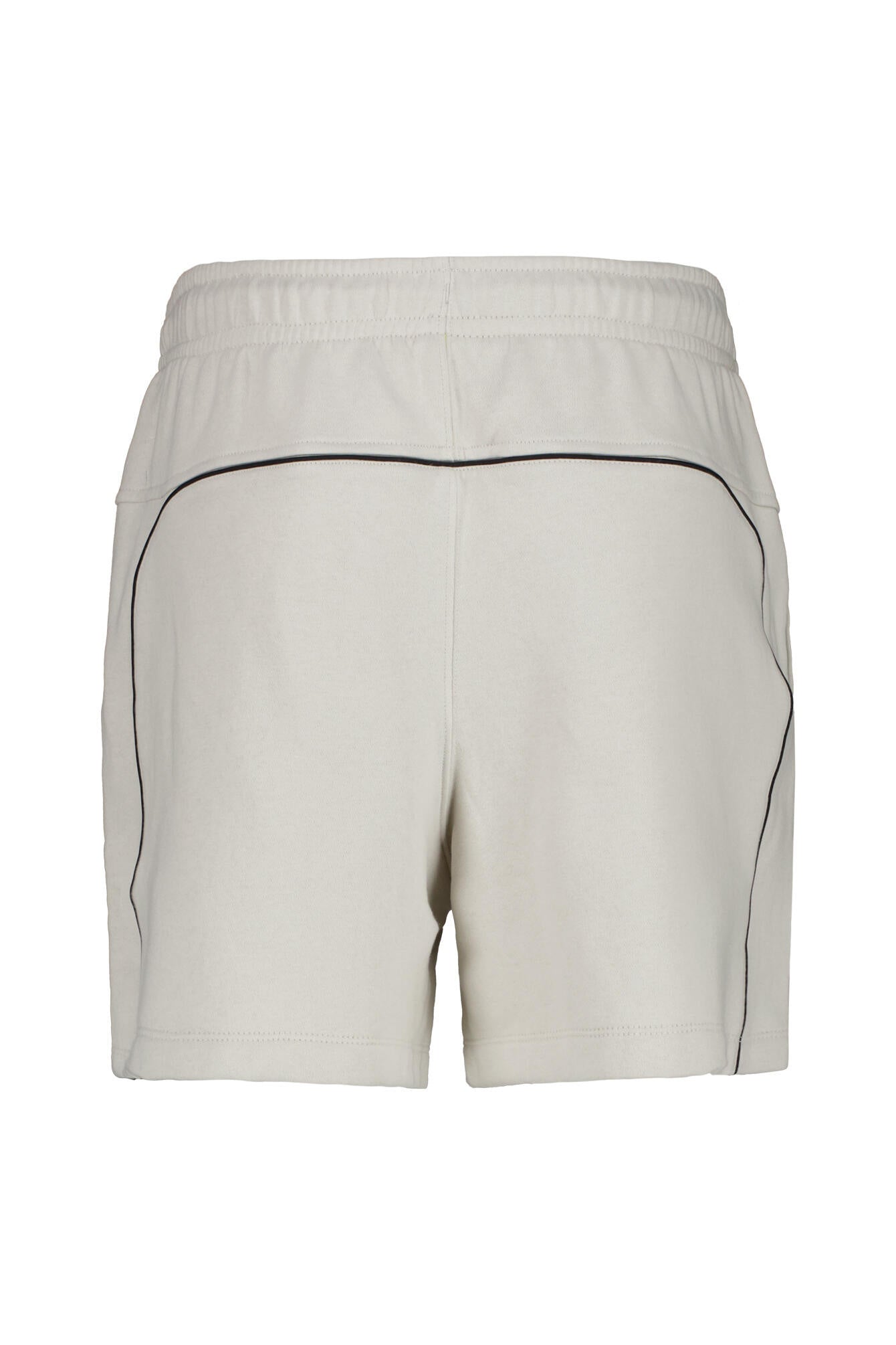 Sweatshorts aus Baumwollmix - 072-LIGHT BONE/BLACK - Beige