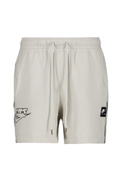 Sweatshorts aus Baumwollmix - 072-LIGHT BONE/BLACK - Beige