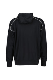 Sweathoodie AIR aus Baumwollmix - 010-BLACK/WHITE - Schwarz