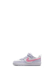 Sneaker COURT BOROUGH - 101-WHITE/PINK RISE-FOOTBALL G - Weiß