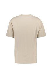 T-Shirt aus Baumwolle - 278-Dark Stone - Beige