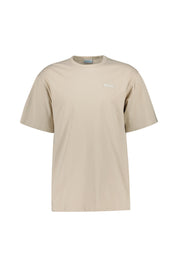 T-Shirt aus Baumwolle - 278-Dark Stone - Beige