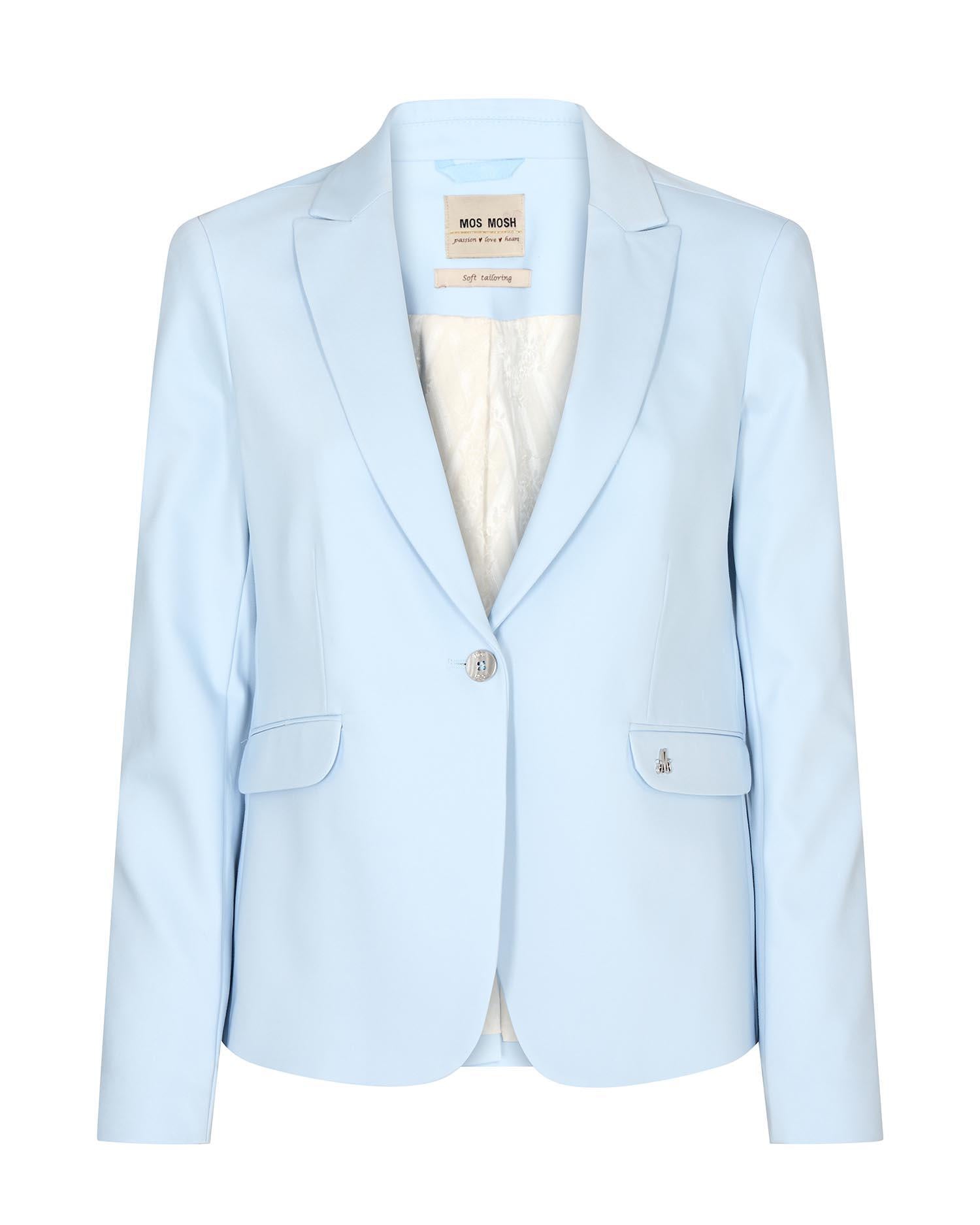 Blazer mit Pattentaschen - 488 Clear Sky - Blau