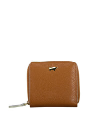 kleine Geldbörse - 060 cognac/blue - Braun