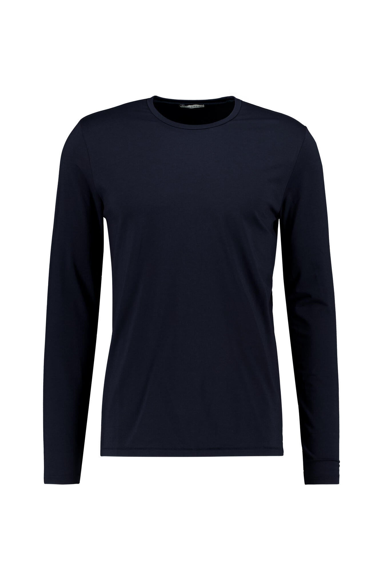 Langarmshirt - 379 Dark Navy - Blau