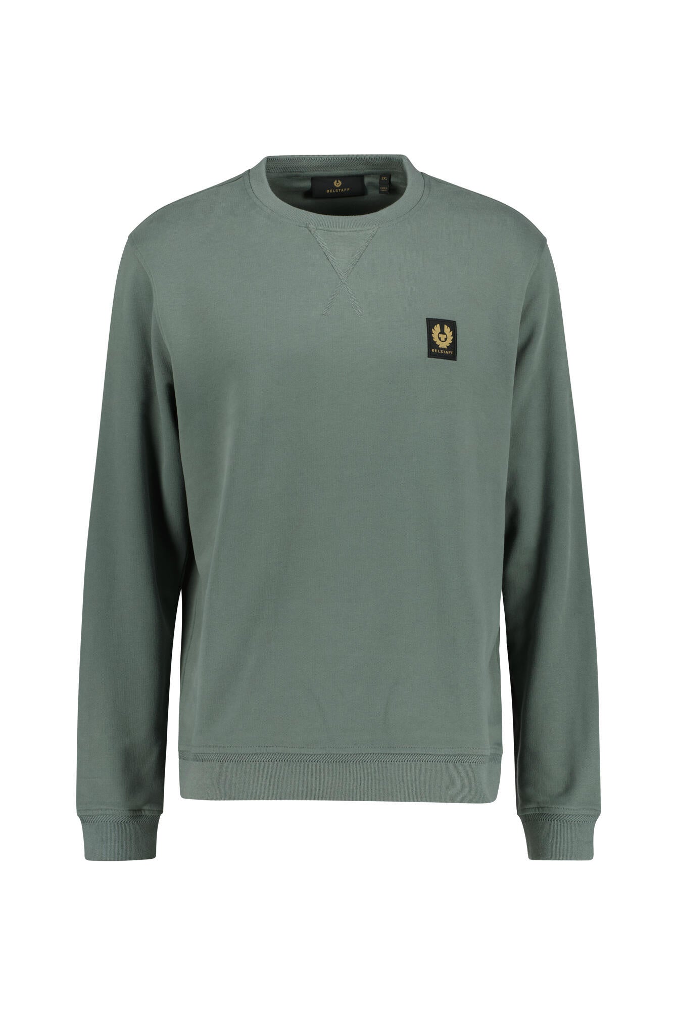Sweatshirt aus Baumwolle - Mineral Green - Grün