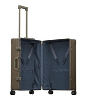 Reisekoffer Trolley 26" TRAVELER - Champagner - Braun