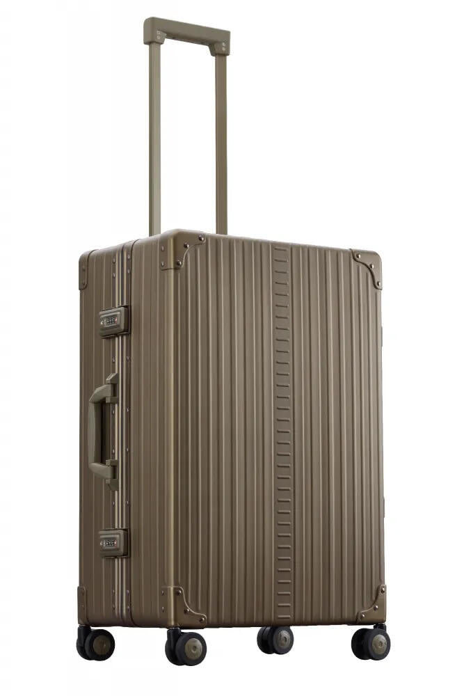 Reisekoffer Trolley 26" TRAVELER - Champagner - Braun