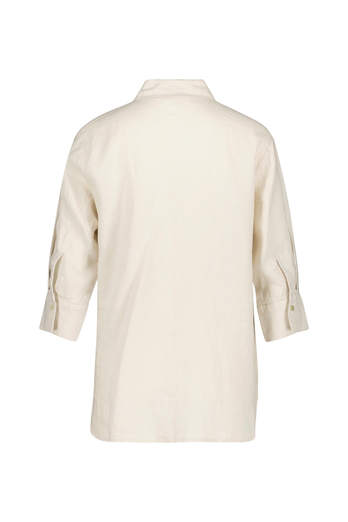 Hemdbluse aus Leinen - Sand - Beige