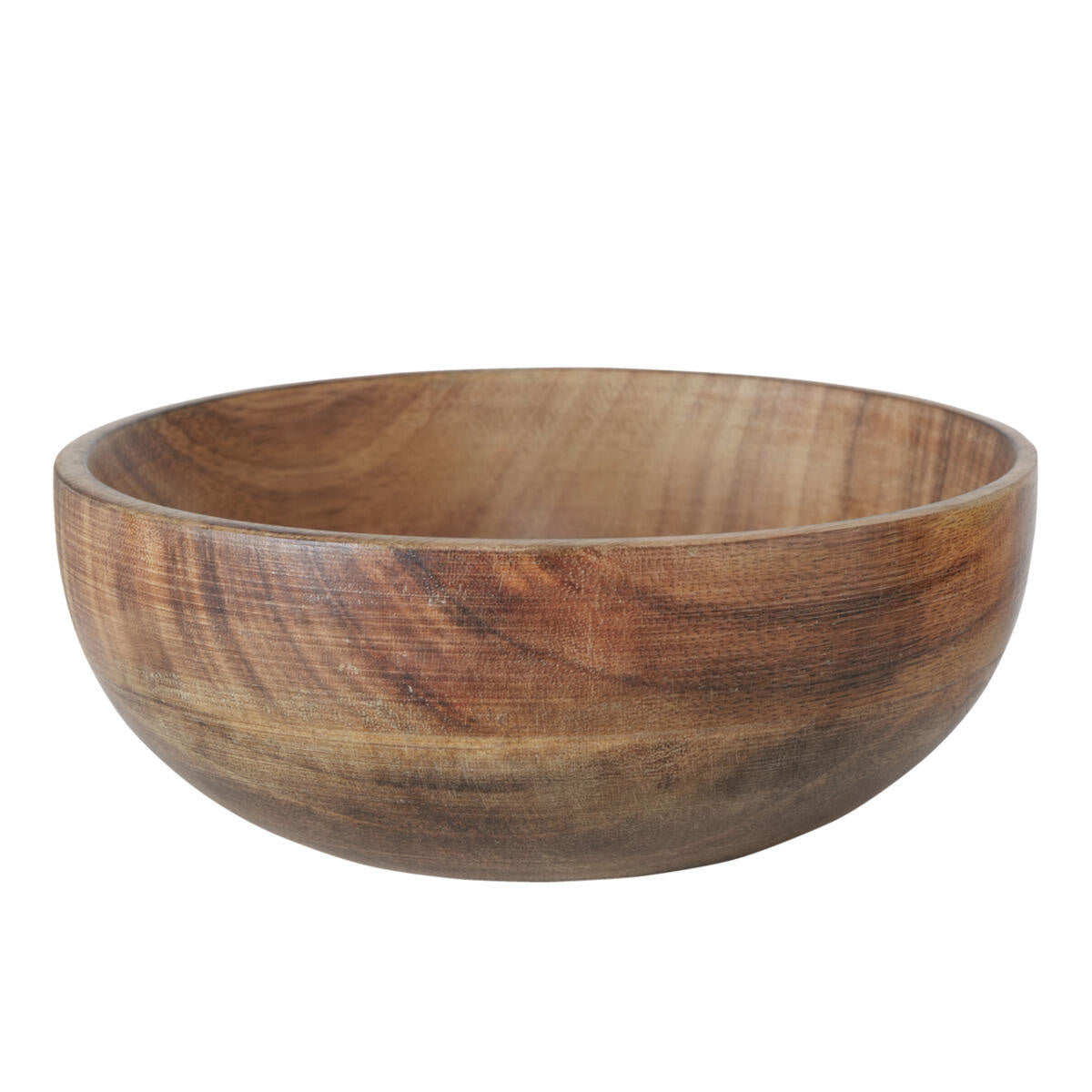 Holzschale - ka - Braun