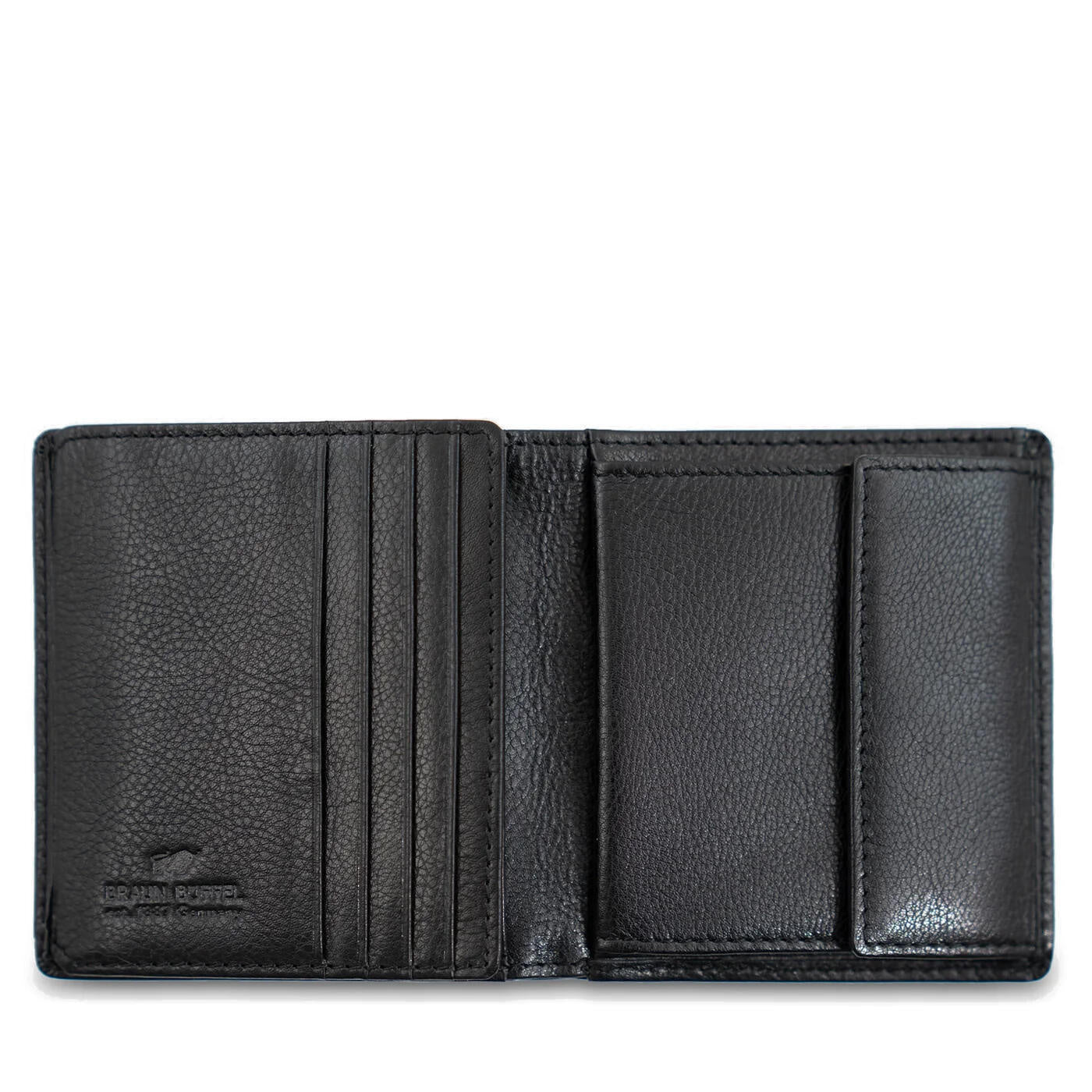 Geldbörse AREZZO mit RFID - 010 Schwarz - Schwarz