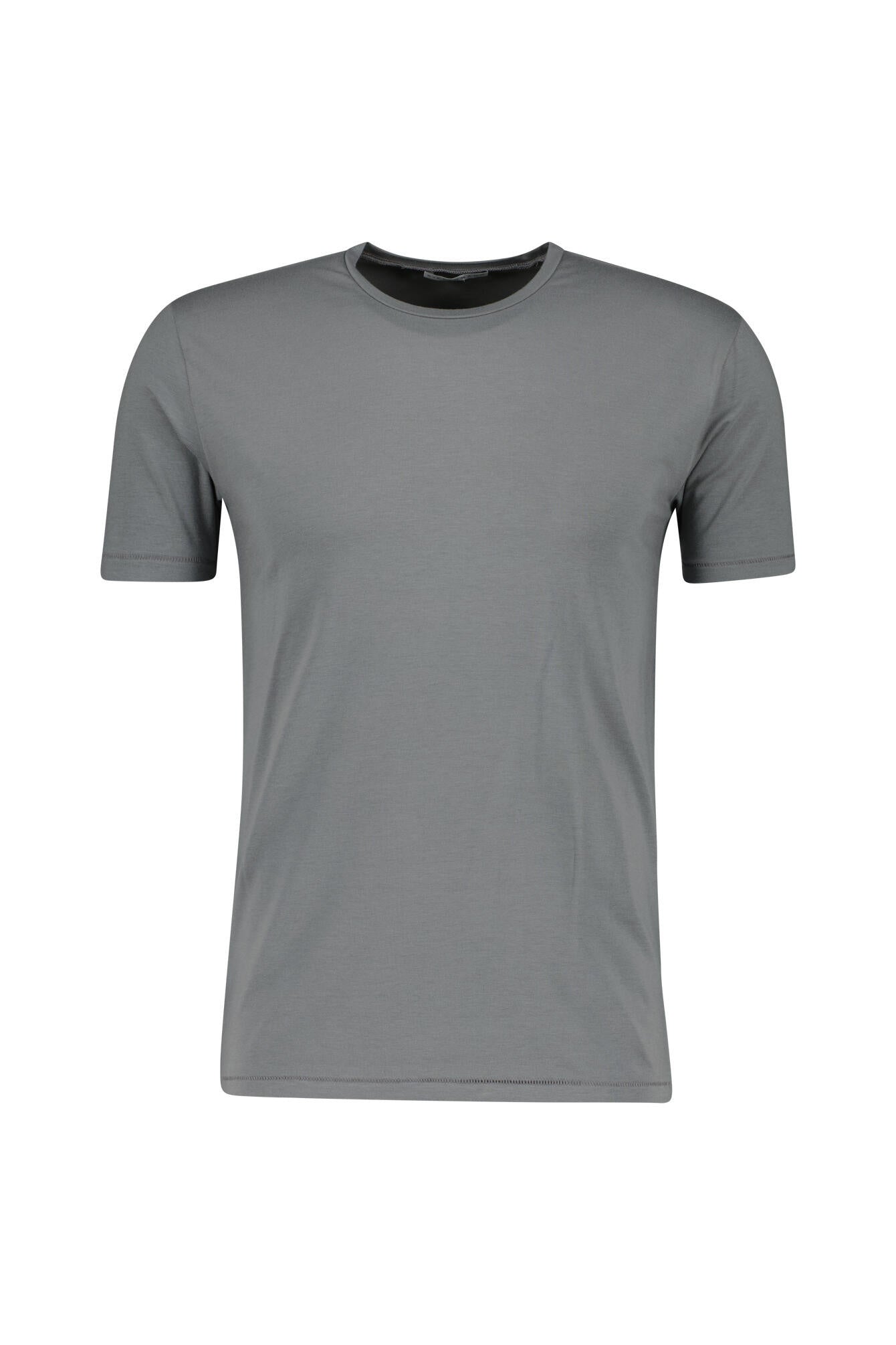 T-Shirt aus Baumwollmix - 130 - Grau