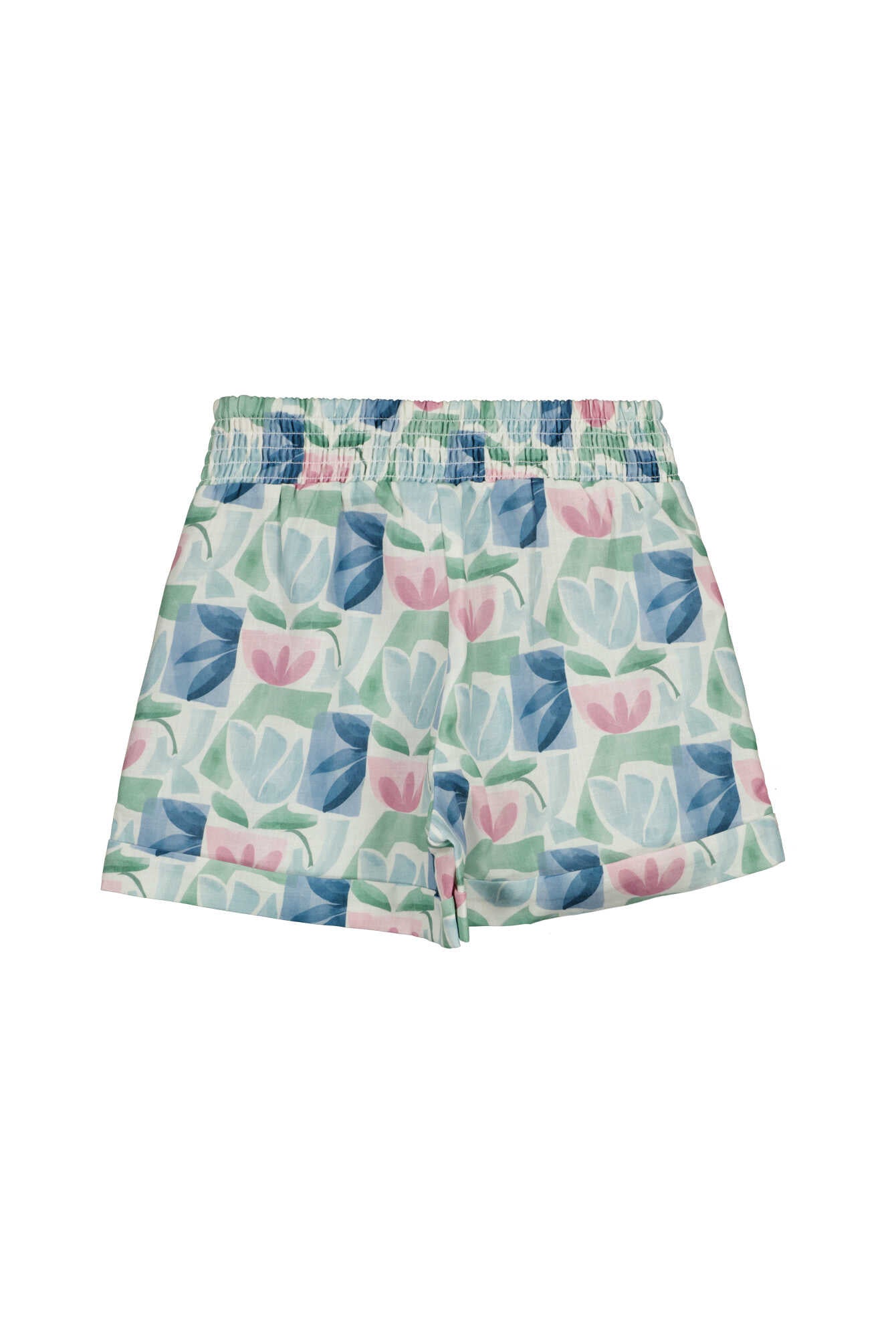 Shorts floral - 035 Minze - Grün