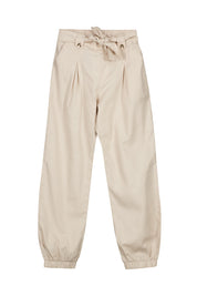 Hose aus Baumwollmix - 035 Sepia - Beige