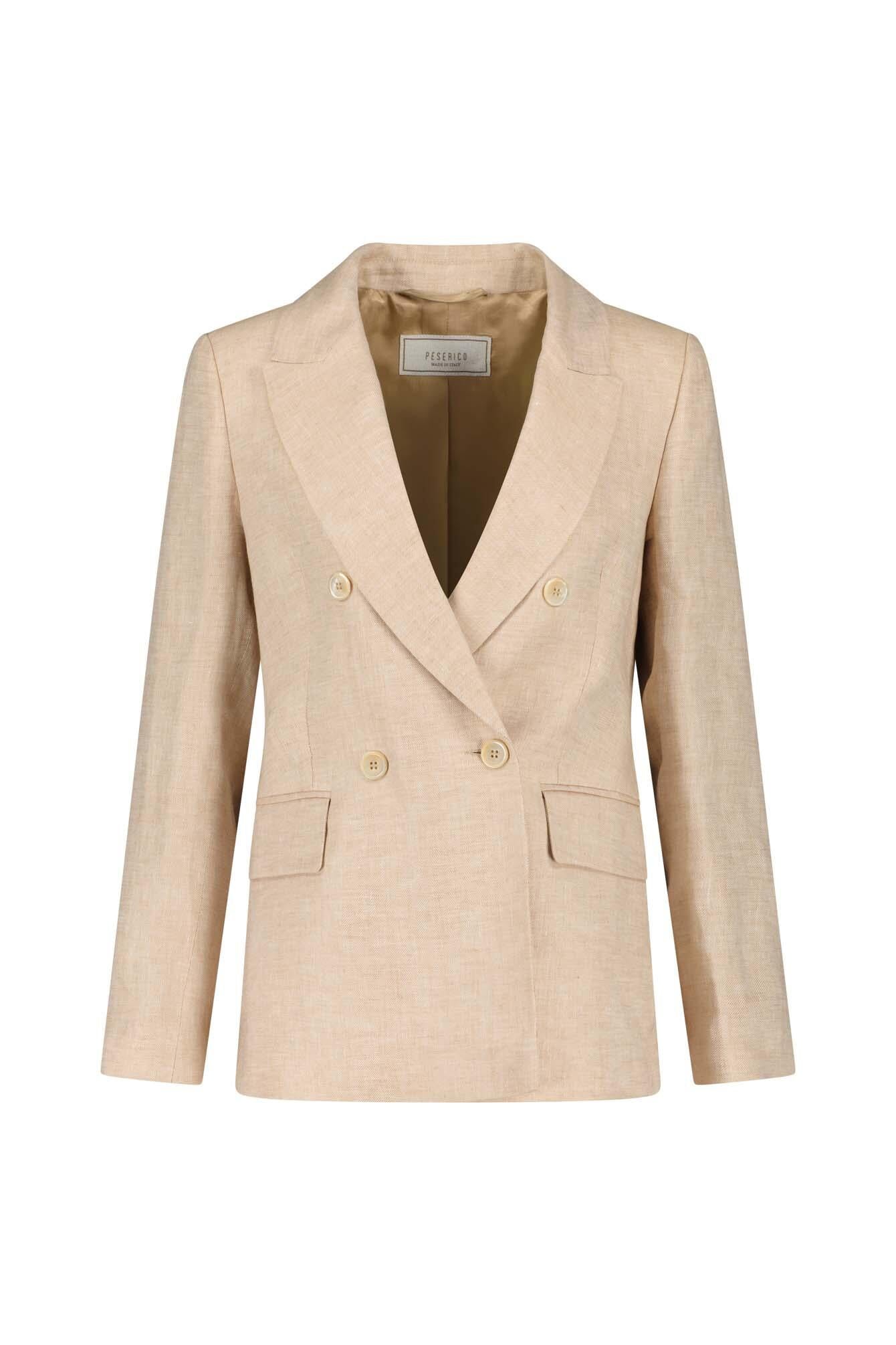 Blazer aus Viskose - 945 Beige - Beige