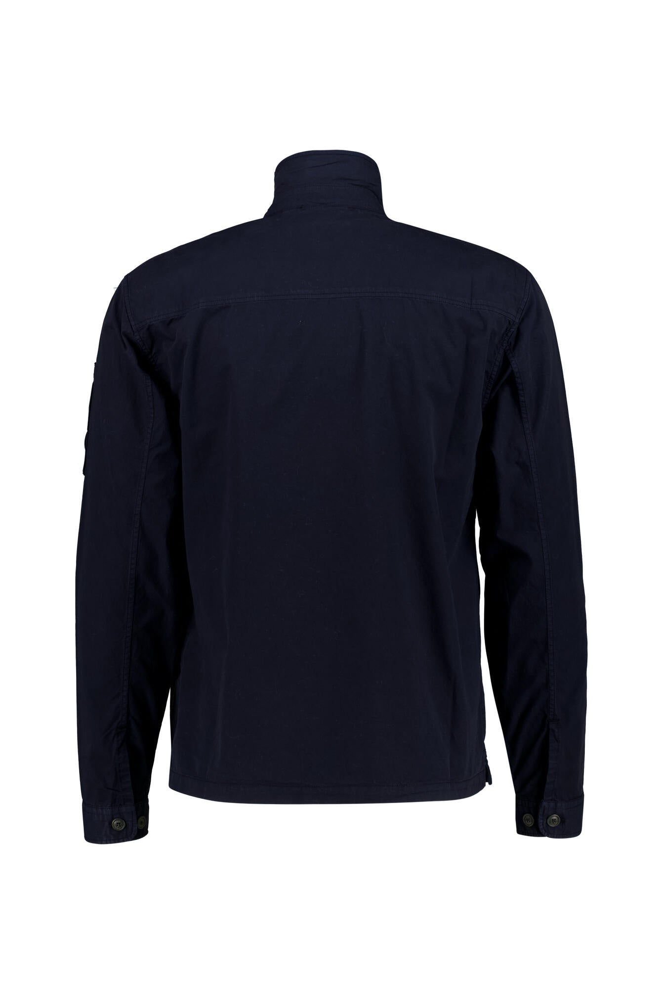 Overshirt aus Baumwolle - 888 Total Eclipse - Blau