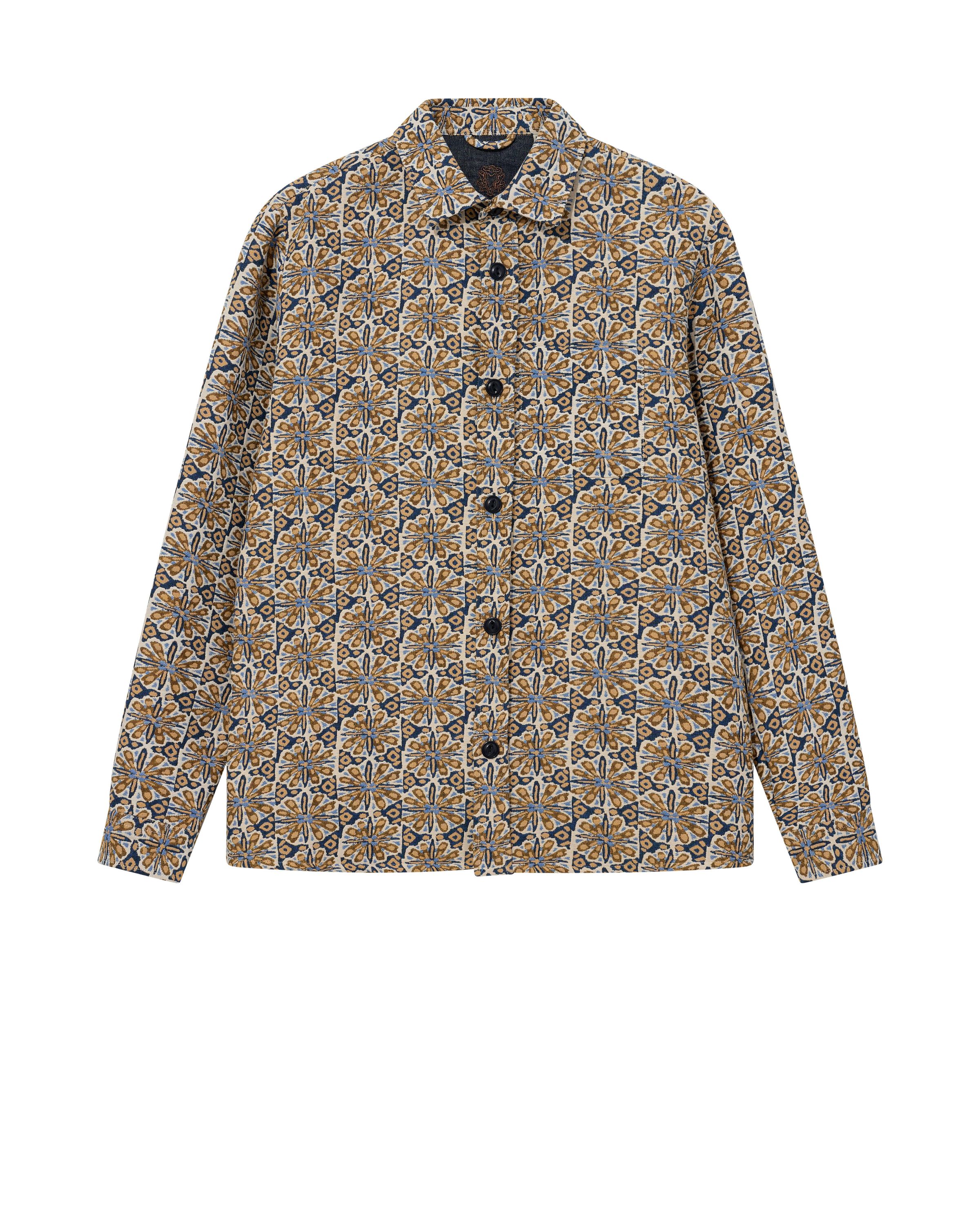 Overshirt DAVID DEVEA - 831 Clear Blue - Mehrfarbig