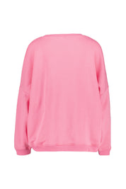 Sweatshirt aus Baumwolle - Rose - Pink