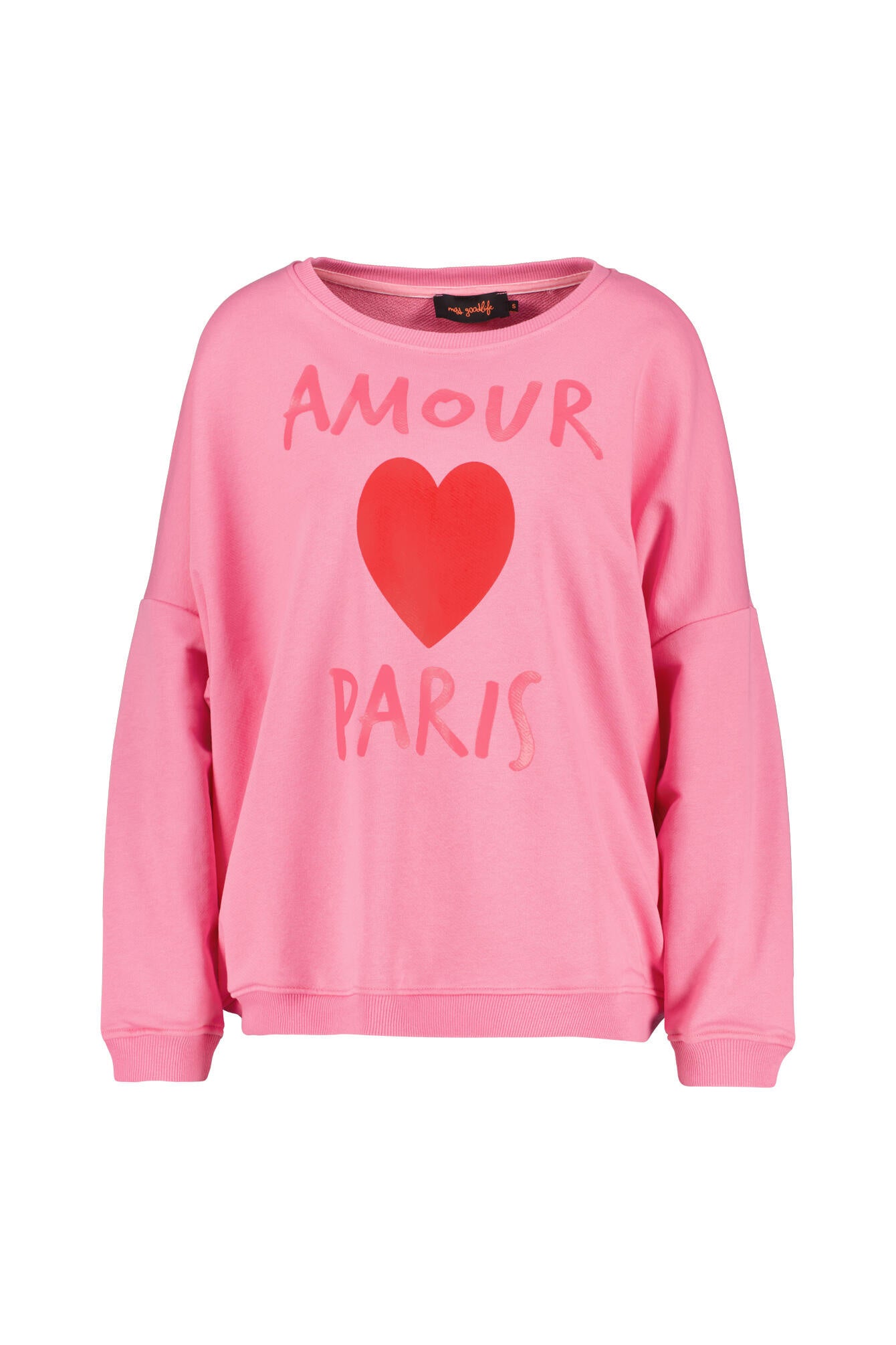 Sweatshirt aus Baumwolle - Rose - Pink