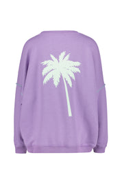 Sweatshirt aus Baumwolle - Violet - Violett