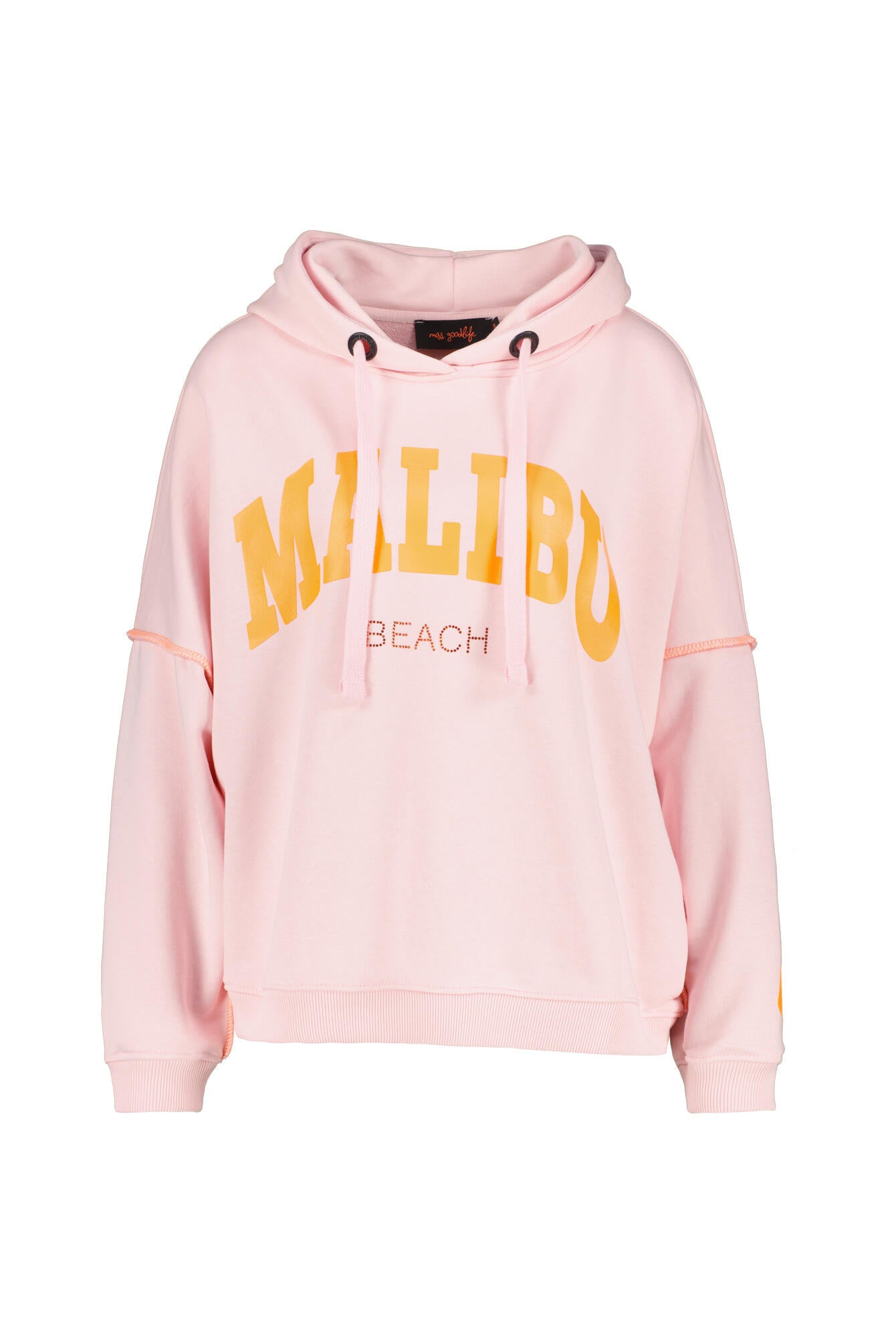 Sweathoodie aus Baumwolle - Rose - Rosa