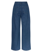 Jeans ELENA Wide Leg - Mid blue Wash - Blau