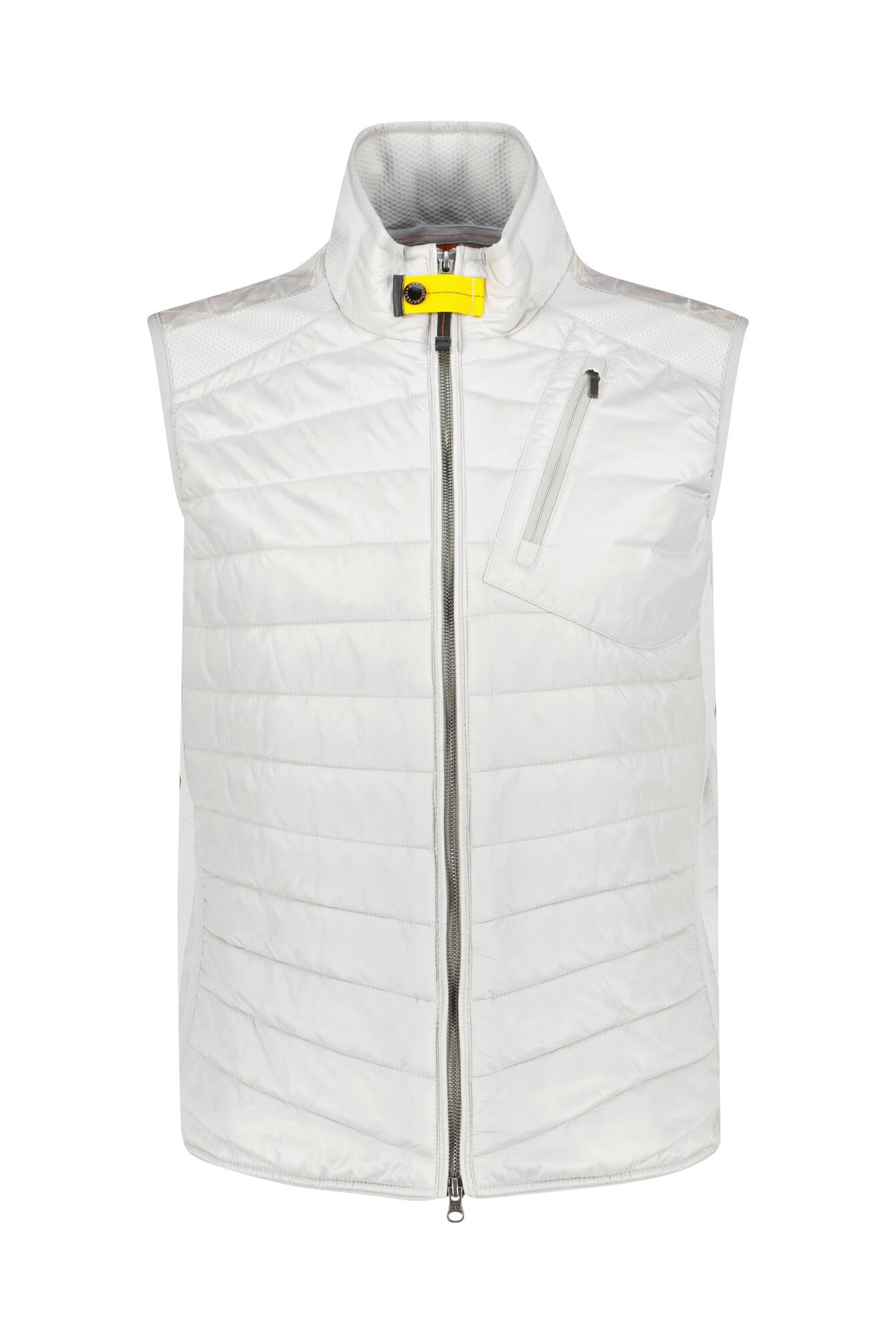 Weste ZAVIER mit Stehkragen - 0324 Ghiaccio - Grau