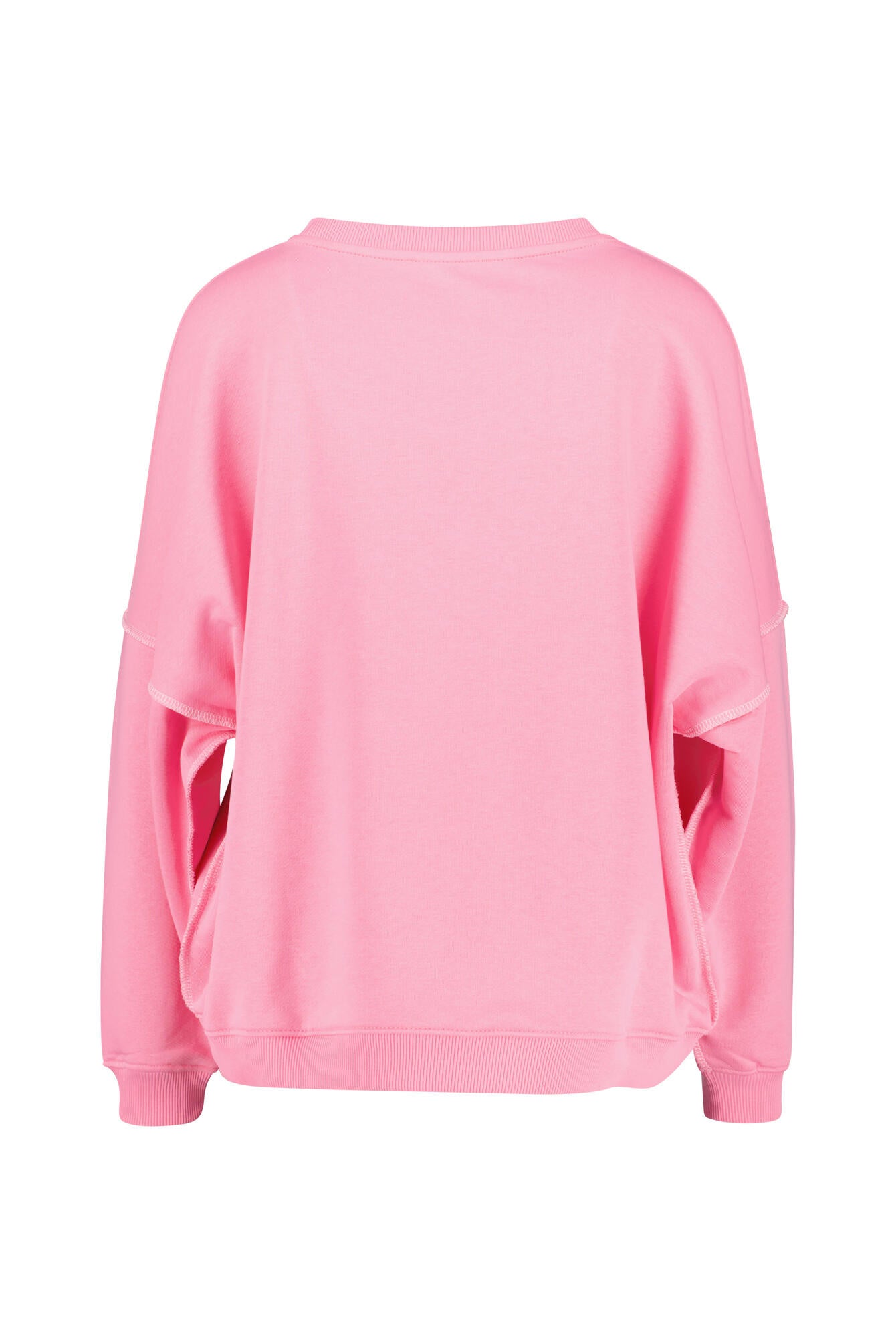 Sweatshirt aus Baumwolle - Rose - Rosa