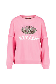 Sweatshirt aus Baumwolle - Rose - Rosa